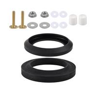 Goktvai RV Cassette Toilet Lip Seal Kit for Thetfords Aqua-Magic Style Plus, Style II/Lite, 34120 Caravan Waste Valve Ball Seal Replacement with Hardware Gasket Easy Install Camper Toilet Parts