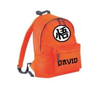 Goku Backpack Rucksack Bag - Japanese Japan Anime Manga TV Film Warrior Earth Defender Adult Teen Back to School Primary Gift Present (Personalised)