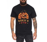 Goku Retro Men T-Shirt Nerd in, Colour:Schwarz;Größe2:X-Large Black
