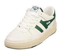 Gola Allcourt Mens White Green Casual Trainers - 8 UK