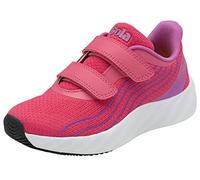 Gola Alzir Twin Bar QF Running Shoe, Hot Pink/Purple, 2 UK Child