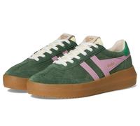 Gola Athena Suede Women's Evergreen/Candy/Jade Trainers