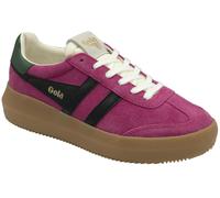 Gola Athena Suede Women's Fuchsia/Black/Evergreen Trainers - UK 3 / EU 36 / US 5