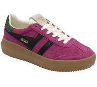Gola Athena Suede Women's Fuchsia/Black/Evergreen Trainers - UK 6