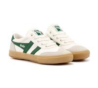 'Badminton' Canvas Lace-Up Trainers Gola Off White 3