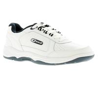 Gola Belmont Men's White Leather Trainers, Size: 8