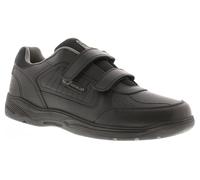 Gola Belmont Velcro Wf Xl Men's Black Leather Trainers, Size: 15