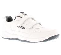 Gola Belmont Velcro Wf Xl Men's White Leather Trainers, Size: 14
