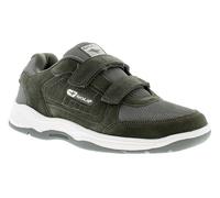 Gola Belmont Wide F Men's Grey Leather Trainers, Size: 8