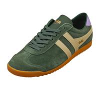 (4) Gola Bullet Gla Womens Fashion Trainers in Green Bone