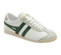 (4) Gola Bullet Pure Womens Casual Trainers in White Green