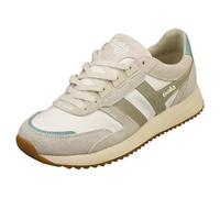 Gola Chicago Womens Off White Grey Fashion Trainers - 4 UK