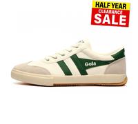 Gola GOLA BADMINTON, Men’s Trainers, Off-White (Off White/Green Wn), 7 (41 EU)