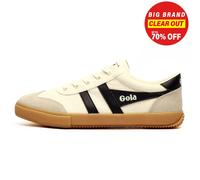 'Badminton' Canvas Lace-Up Trainers Gola Off White 7