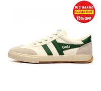 Gola GOLA BADMINTON, Men’s Trainers, Off-White (Off White/Green Wn), 7 (41 EU)
