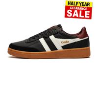 Gola Classics Contact Leather Mens Trainers Casual Retro Classic Sneaker Black