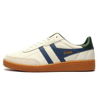 Gola Classics Contact Leather Men's Trainers Size: 10 Colour : White / Moonlight Blue / Evergreen / Gum