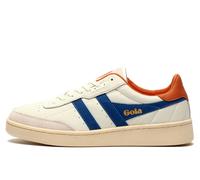 Gola Classics Contact Leather Men's Trainers Size: 9 Colour : White / Moody Orange / Marine Blue