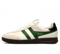 Gola Classics Cyclone Leather Men's | White / Off White / Evergreen / Black | UK Size 12