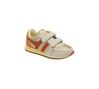 Gola Classics 'Daytona Blaze' Kids Strap Trainers in Gold | Size: Infant 12 Gola Classics Gold Infant 12