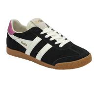 Gola Classics Elan Womens Ladies Black White Pink Retro Trainers Shoes Size 4-8