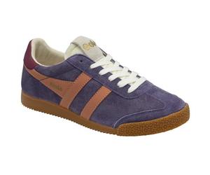 Gola Classics Elan Womens Ladies Purple Orange Retro Trainers Shoes Size 4-8