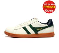 Gola Classics Equipe II Leather Mens Casual Retro Vintage Trainers White