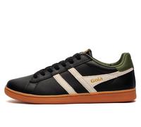 Gola Classics Equipe II Leather Mens Trainers - Black - Size UK 12