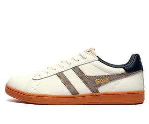 Gola Classics Equipe Ii Leather Men's Trainers Size: 9 Colour : White / Cement / Navy