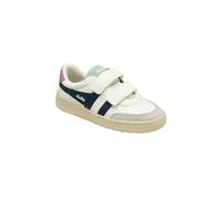Gola Classics 'Falcon Strap' Kids Leather Strap Trainers in White | Size: 2 Gola Classics White 2
