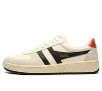 Gola Classics Grandslam Leather Men's | Court Shoes | White / Dark Khaki / Rust | UK Size 11