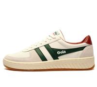 Gola Classics Grandslam Leather Men's | Court Shoes | White / Evergreen / Rust | UK Size 9