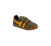 Gola Classics 'Harrier Strap' Suede Trainers in Khaki | Size: Infant 13 Gola Classics Khaki Infant 13