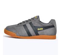 Gola Classics Harrier Suede Leather Mens Classic Retro Casual Trainers Grey