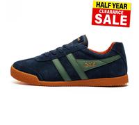 Gola Classics Harrier Suede Mens Trainers Casual Classic Vintage Sneakers Navy