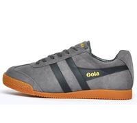 Gola Classics Harrier Suede Leather Mens Classic Retro Casual Trainers Grey