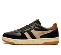 Gola Classics Hawk Leather Men's | Court Shoes | Black / Grey / Otter | UK Size 12