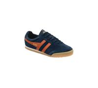 Gola Classics Men's 'Apollo' Suede Lace-Up Trainers in Mid Navy | Size: 9 Gola Classics Mid Navy 9