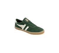 Gola Classics Men's 'Badminton' Suede Lace-Up Trainers in Green | Size: 11 Gola Classics Green 11