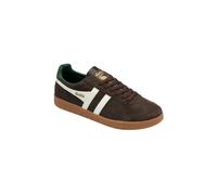 Gola Classics Men's 'Contact Leather' Lace-Up Trainers in White | Size: 8 Gola Classics White 8