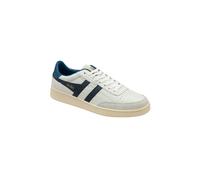 Gola Classics Men's 'Contact Leather' Lace-Up Trainers in White | Size: 9 Gola Classics White 9