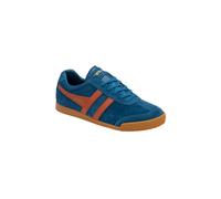 Gola Classics Men's 'Harrier' Suede Lace-Up Trainers in Blue | Size: 7 Gola Classics Blue 7