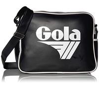 Gola Classics Unisex Adult Redford CUB901 Messenger Bag, Black (Black/White), One Size