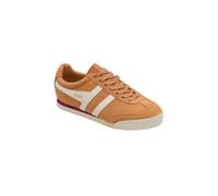Gola Classics Women's 'Apollo' Suede Lace-Up Trainers in Light Tan | Size: 4 Gola Classics Light Tan 4