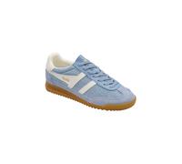 Gola Classics Women's 'Aztec' Suede Lace-Up Trainers in Blue | Size: 6 Gola Classics Blue 6
