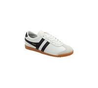 Gola Classics Women's 'Bullet Leather' Lace-Up Trainers in White | Size: 6 Gola Classics White 6