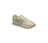 Gola Classics Women's 'Daytona Blaze' Metallic Lace-Up Trainers in Gold | Size: 3 Gola Classics Gold 3