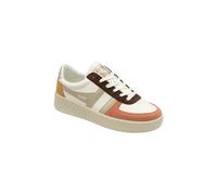 Gola Classics Women's 'Grandslam Quadrant' Lace-Up Trainers in Off-White | Size: 4 Gola Classics Off-White 4