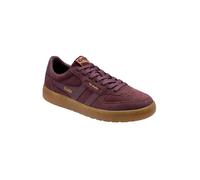 Gola Classics Women's 'Hawk Suede 86' Lace-Up Trainers in Wine | Size: 7 Gola Classics Wine 7