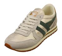 Gola Daytona Blaze Womens Fashion Trainers in Gold Green - 3 UK